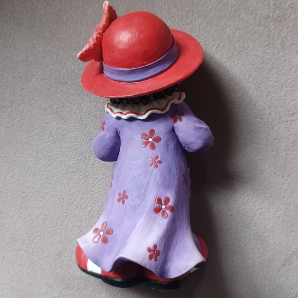 Vintage 90s Sarah’s Attic Grandmas Red Hat Collection #0657 Classy Sassy Statue - Picture 5 of 8